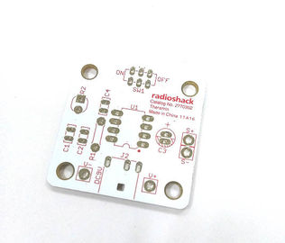 İyi bir fiyat. 2 Katmanlı FR-4 Beyaz Soldmask Kırmızı Serigrafi Elektronik Baskılı Devre Kartı PCB çevrimiçi