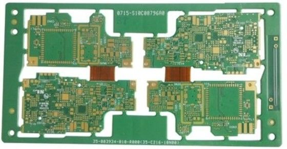 İyi bir fiyat. Otomotiv PCB 10 Katman Sert Fleksibel PCB Dondurma Altın 1.32mm Kalınlığı Otomotiv PCB çevrimiçi
