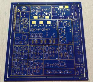İyi bir fiyat. 8 Katmanlı FR4 Mavi Soldmask 1.6mm 1OZ Bakır Kalınlığı Çok Katmanlı PCB Kartı çevrimiçi