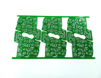 İyi bir fiyat. Yeşil 2 Katmanlı Otomotiv PCB Ayak Rahatlığı Kartı 1OZ 1.6 Mm HASLPCB çevrimiçi