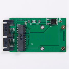 İyi bir fiyat. Mini PCIe PCI-e MSATA SSD Mikro adaptör SATA PCBA HG OEM Hizmeti FR4 Malzemesi çevrimiçi