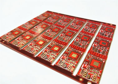 İyi bir fiyat. 2-22 Katmanlar Kırmızı Soldermask Immsion Gold FR-4 PCB Baskılı Devre Kartı çevrimiçi