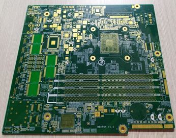 İyi bir fiyat. 10 Katmanlı FR4 1.6mm 2OZ Bakır Kalınlığı Yeşil Soldmask çok katmanlı PCB Kartı çevrimiçi