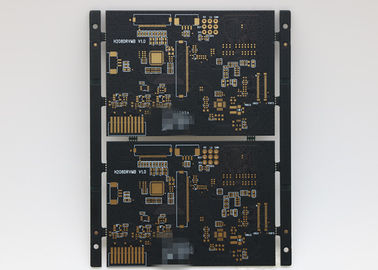 İyi bir fiyat. Ağır Bakır 6L Siyah Lehim Maskesi Daldırma Altın FR4 Baskı Devre Kartı PCB çevrimiçi