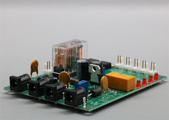 İyi bir fiyat. 4 Katman 1OZ 1u' ENIG HASL Kırmızı/Siyah/Yeşil Soldmasklı Elektronik Devre Kartı çevrimiçi